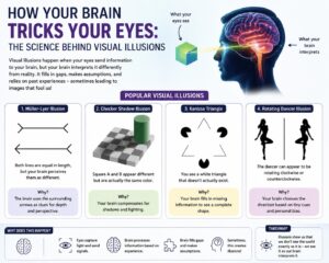 Visual Illusions and Eye Brain Connection