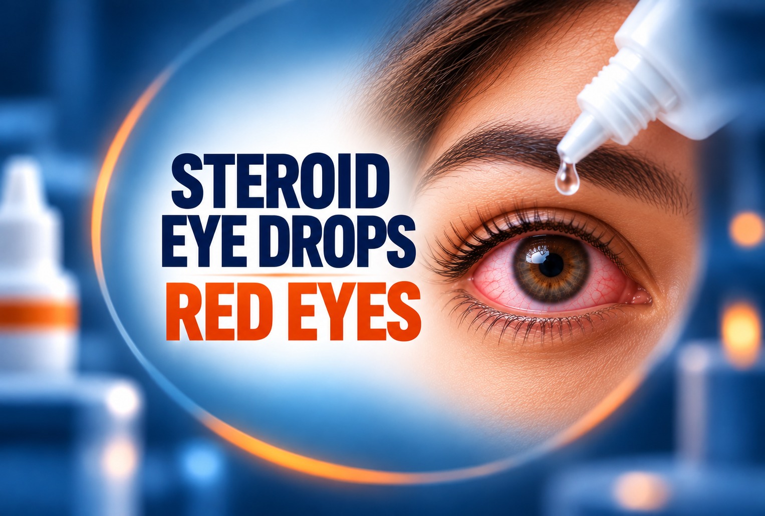 Steroid Eye Drops & Red Eyes