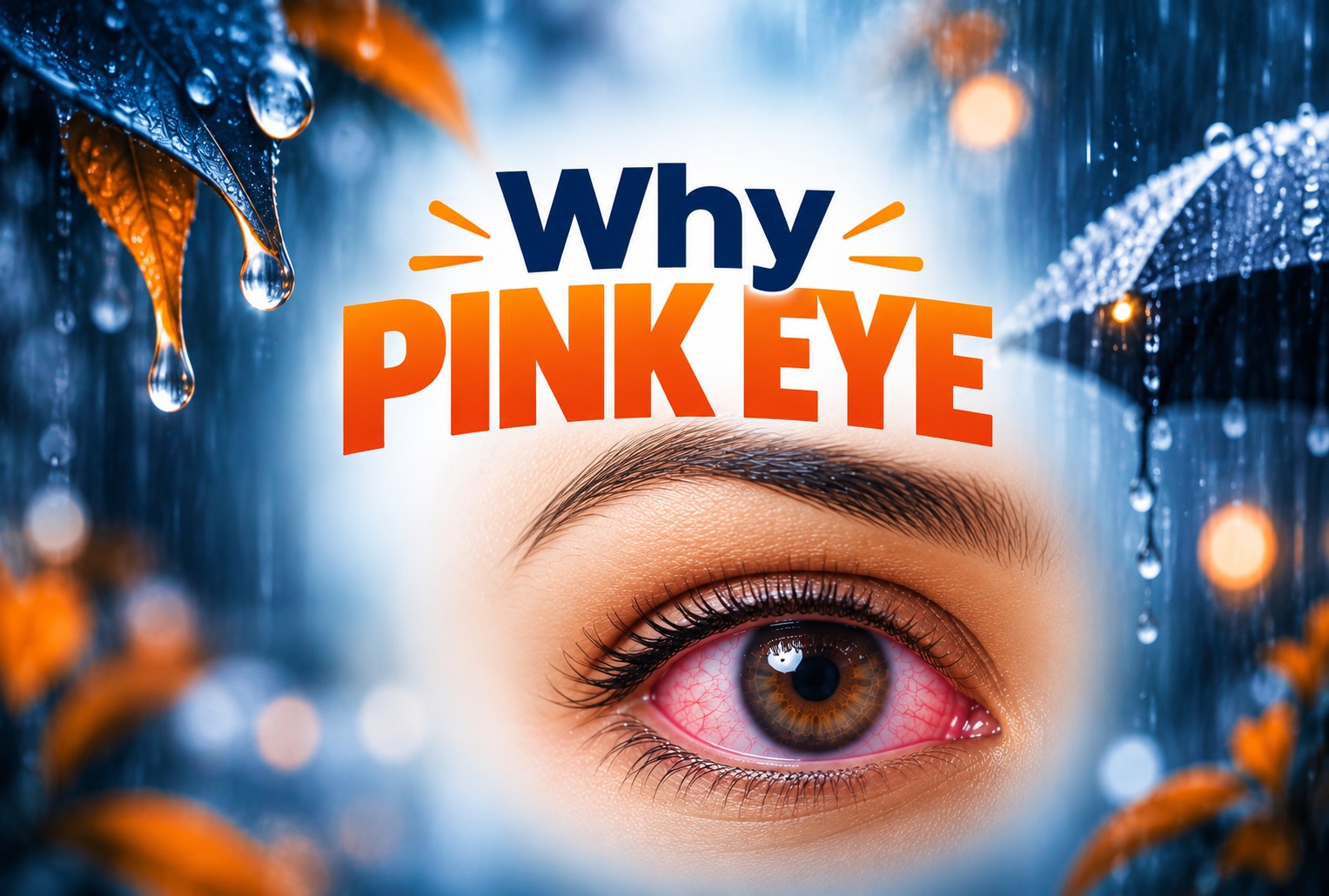 Why Pink Eye Becomes More Common During the Rainy Season