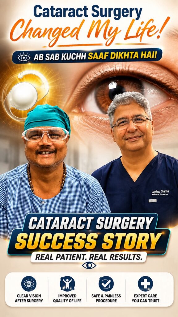 Cataract Surgery changed my life
