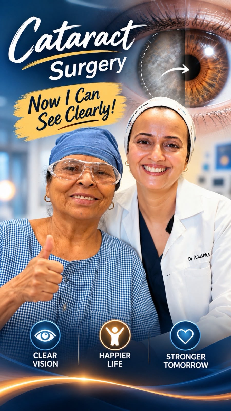 cataract surgery-now can see clearly